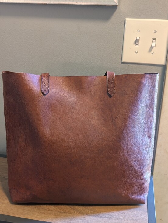 J. Crew Handbags - J.Crew Leather Large Carryall Tote Bag